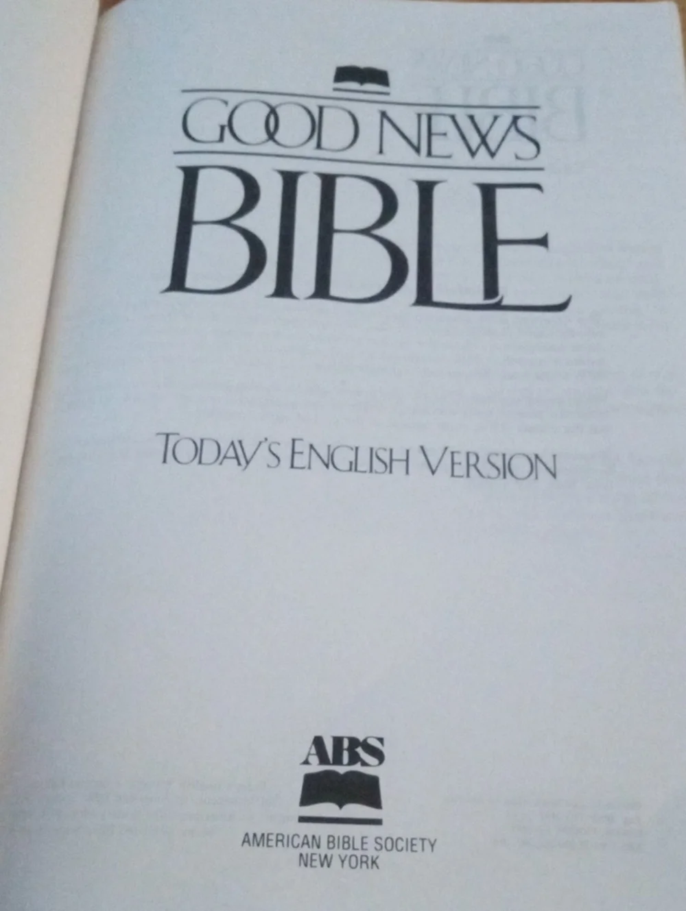 BIBLE - The Good News Bible